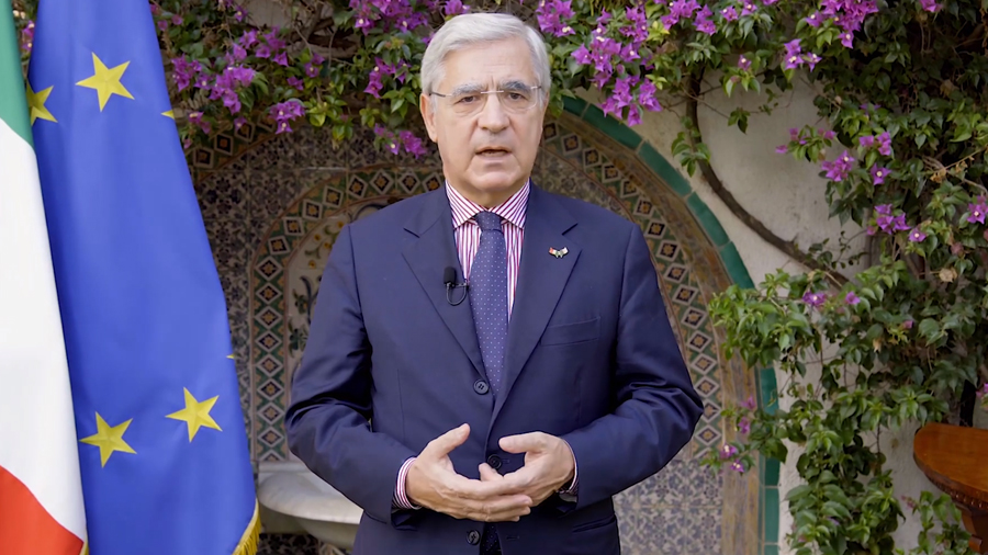 المبعوث الإيطالي يُشدّد على أهمية دعم انتخابات 24 ديسمبر