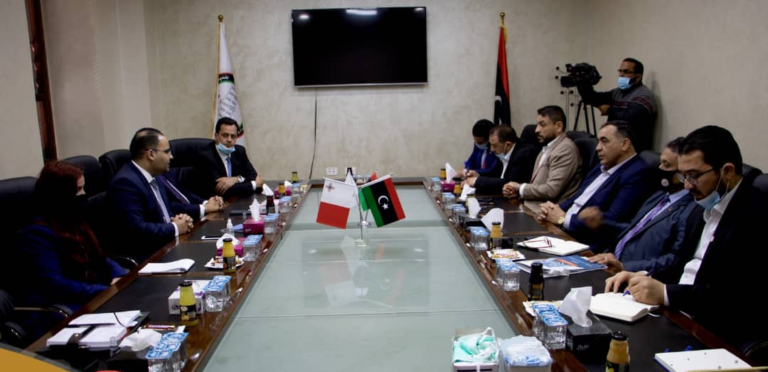 وفد مالطي يُناقش آليات التعاون مع بلدية مصراتة في عدة مجالات وفد مالطي يُناقش آليات التعاون مع بلدية مصراتة في عدة مجالات