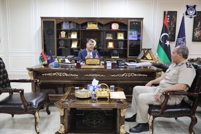 وزير الداخلية يستعرض الأوضاع الأمنية ببني وليد