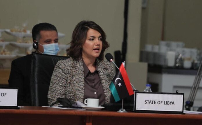 شبكة «عين ليبيا» تُهنئ «المنقوش» لحصولها على جائزة المرأة الشجاعة