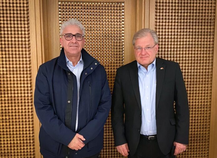 خلال محادثته مع «نورلاند».. «باشاغا» يُؤكد حرص الحكومة على أمن وسلامة المدنيين