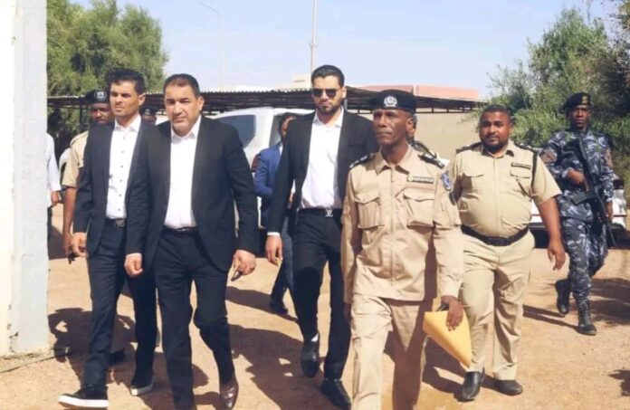 «أبوزريبة» يتفقد مديرية أمن مرزق