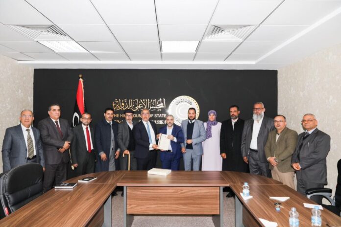 «المشري» يبحث مع نقابة المحامين سُبل الوصول للانتخابات