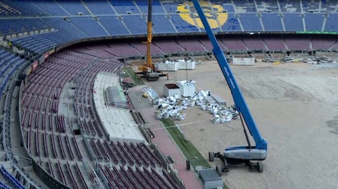 بقيمة 1.6 مليار دينار.. برشلونة يطلق أعمال أعمال تطوير لمرافقه