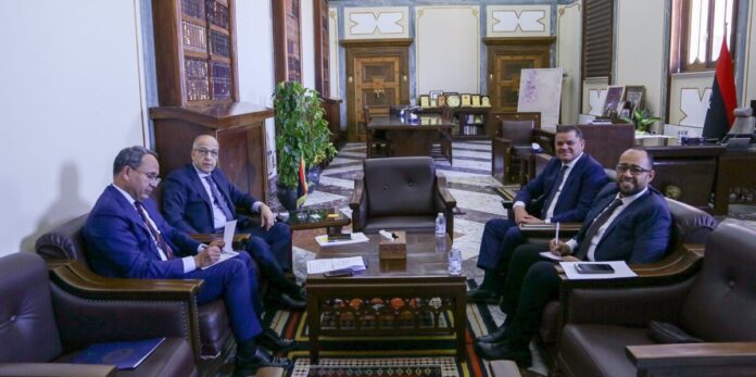 الإنفاق العام والإفصاح.. محور اجتماع «الدبيبة» بمحافظ المركزي