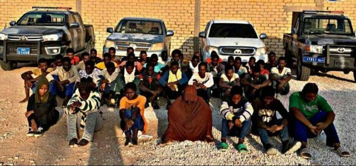 ضبط 41 مهاجراً بجنوب نسمة