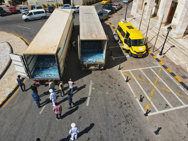 طرابلس المركز تستمر في إرسال قوافل الإغاثة للمناطق المنكوبة