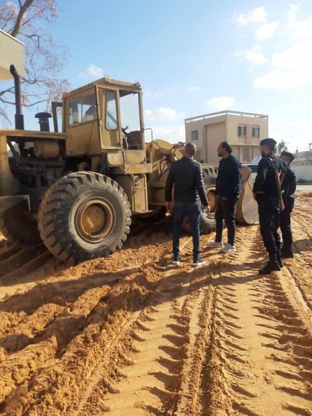 عمليات حفر تتسبب بحريق بمحطة كهرباء الكريمية