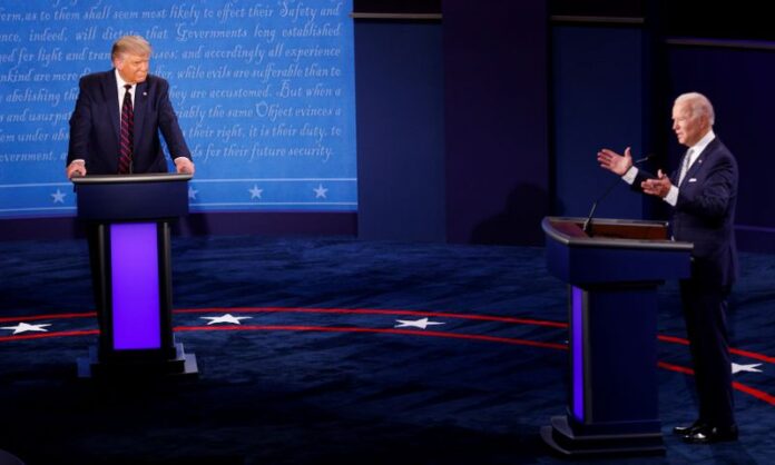 «ترامب» يسخر من «بايدن» بسبب زلة لسان