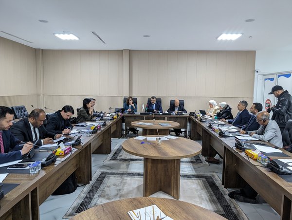 غانيون تشارك في اجتماع فريق الدعم الفني للنازحين