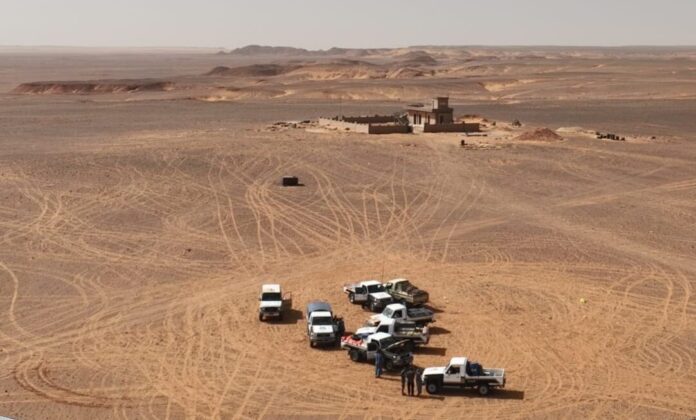 حرس الحدود يُسير دوريات صحراوية على الحدود مع الجزائر