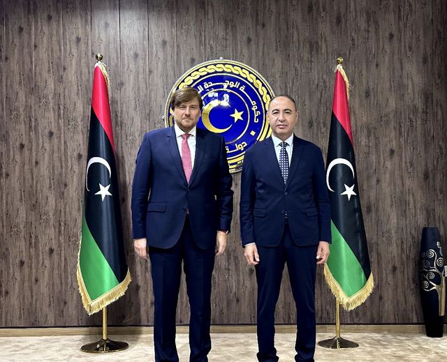 «الباعور» يستقبل سفير اسبانيا لدى ليبيا