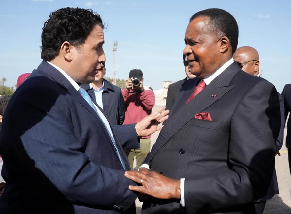 «المنفي» يستقبل رئيس جمهورية الكونغو برازافيل