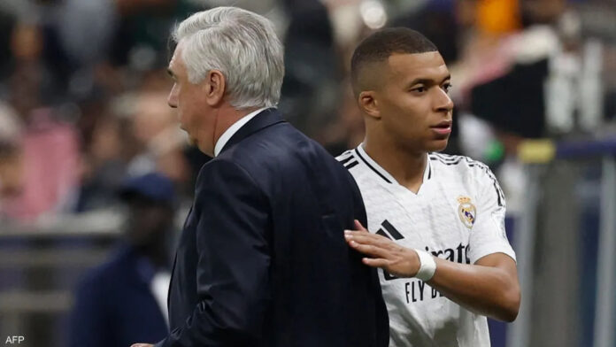 «أنشيلوتي» يرد على أنباء انتقال «فينيسيوس» للدوري السعودي