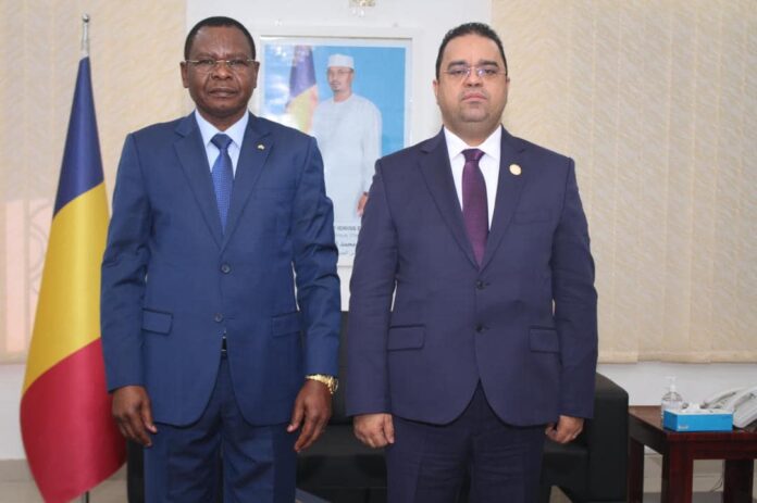 وزير العمل يبحث مع رئيس وزراء تشاد تعزيز التعاون الثنائي