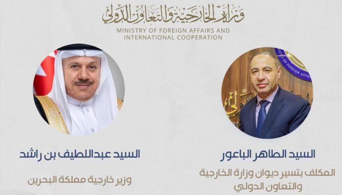 «الباعور» يبحث مع وزير خارجية البحرين سبل تعزيز العلاقات الثنائية