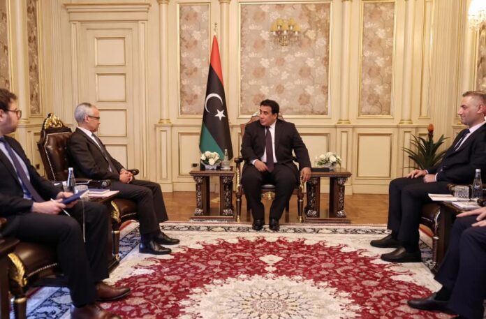 «المنفي» يستقبل سفير الجمهورية الفرنسية لدى ليبيا