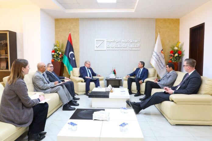 «السايح» يستقبل المبعوث الأمريكي الخاص إلى ليبيا