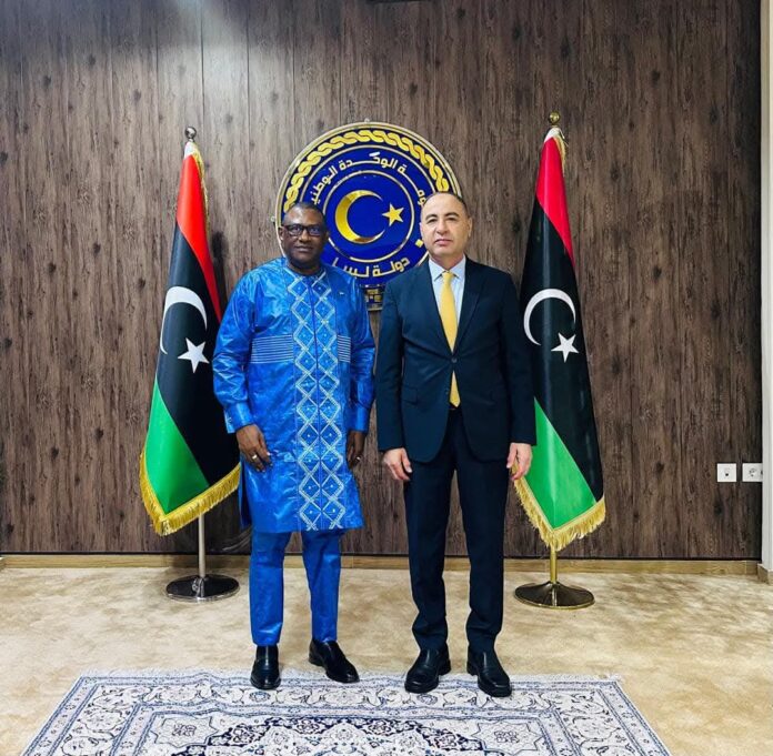 «الباعور» يستقبل سفراء جمهوريتي «سيراليون الجديد وبوروندي» لدى ليبيا