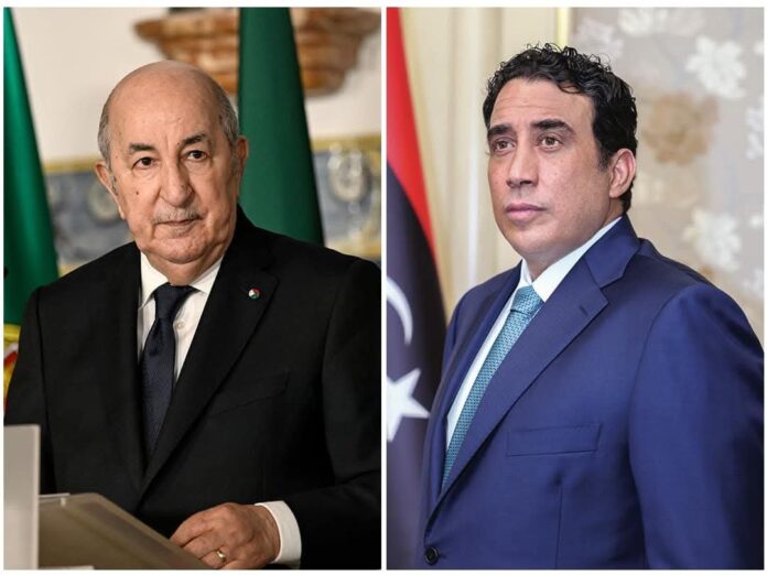 «المنفي» يتلقى برقية تهنئة من رئيس جمهورية الجزائر