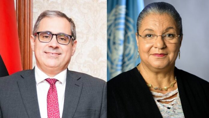 «تيته» تبحث مع السفير الأمريكي العملية السياسية والأوضاع الاقتصادية