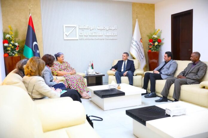 «السايح» يبحث مع المبعوثة الأممية دعم المجتمع الدولي لـ«لعملية الانتخابية