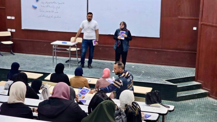 وحدة دعم المرأة تنظم حملة توعية حول انتخابات المجالس البلدية في جامعة طرابلس