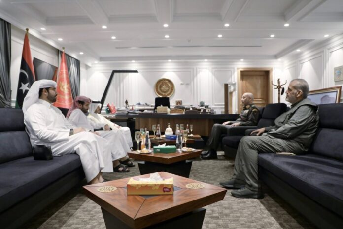 «الحداد» يستقبل سفير قطر.. بحث آليات التعاون المشترك