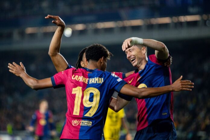 برشلونة يُبدع ويقسو على دورتموند برباعية.. أمسية أوروبية تُعيد الهيبة الكتالونية