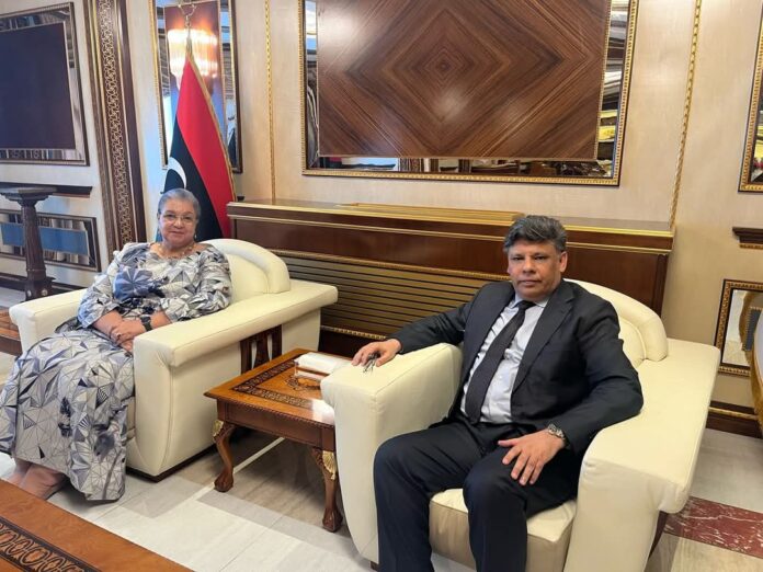 تيته تبحث مع النائب العام قضايا «مكافحة الجريمة والاتجار بالبشر»