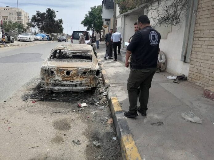 فرق المباحث الجنائية تكشف حجم الأضرار في طرابلس وجنزور.. وأعمال التقييم مستمرة