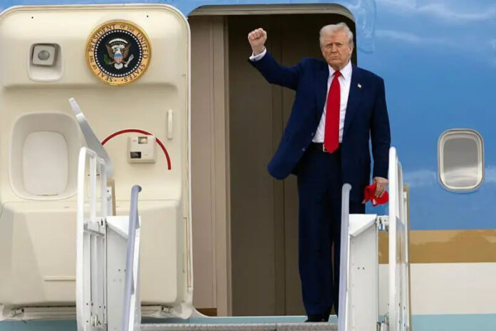 طائرة قطرية فاخرة لـ«ترامب» تشعل جدلاً قانونياً في أمريكا