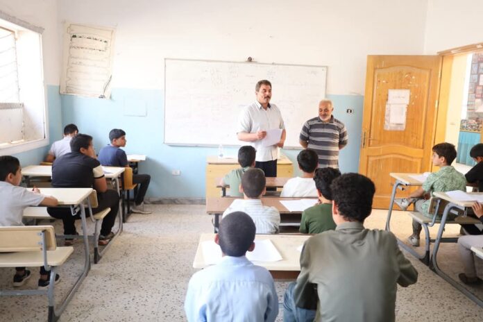 متابعة تنفيذ الامتحانات النهائية في بلديات طرابلس الكبرى