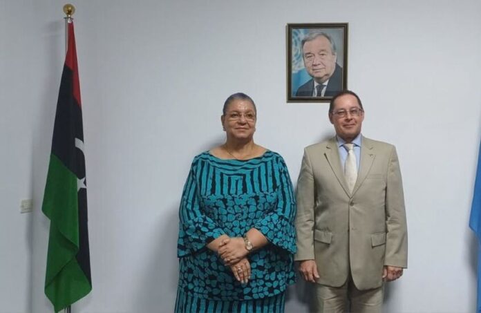 السفير الروسي والمبعوثة الأممية يناقشان تطورات طرابلس وتوصيات اللجنة الاستشارية