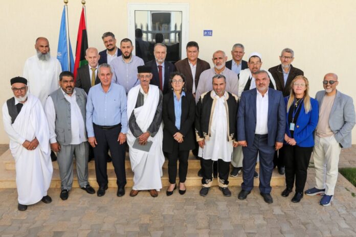 وجهاء المنطقة الغربية يلتقون البعثة الأممية ويشددون على ضرورة تثبيت الهدنة ومنع التصعيد