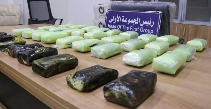 جهاز البحث الجنائي يضبط 17.5 كيلوغراماً من المخدرات بمنطقة السرتي