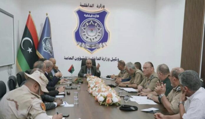 اجتماع أمني في «مطار معيتيقة» لبحث رفع كفاءة الإجراءات