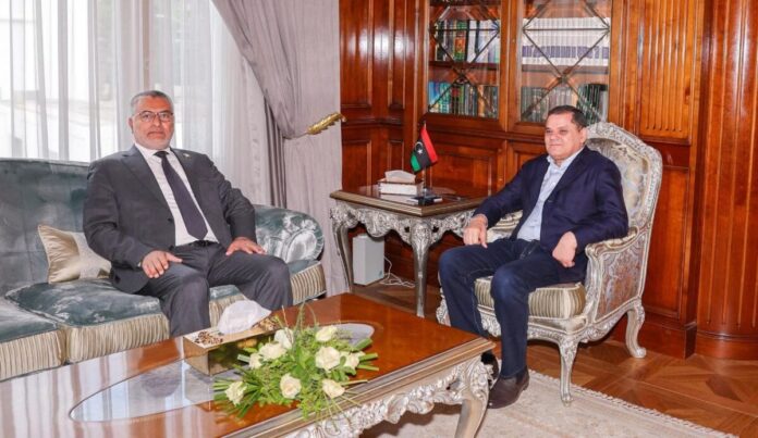 الدبيبة يبحث مع تكالة تداعيات تفعيل «قانون المحكمة الدستورية»