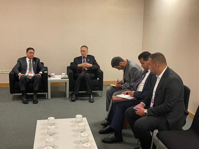 الحويج يلتقي وزير التجارة المغربية لتعزيز التعاون الاقتصادي