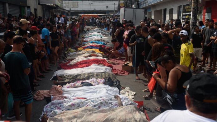 أكثر من 100 قتيل في «أعنف عملية» للشرطة بتاريخ البرازيل