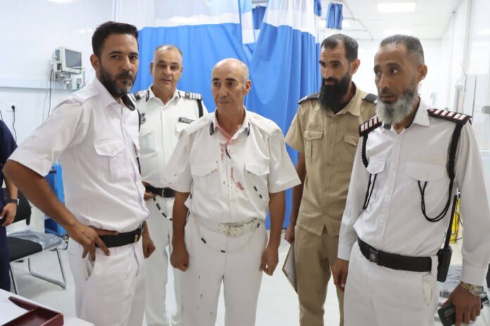 إصابة رئيس مرور «سوق الجمعة» أثناء تأدية مهامه