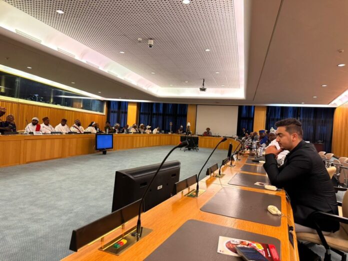 حضور شبابي ليبي في افتتاح فعاليات أفريقيا تحتفل 2025 بأديس أبابا