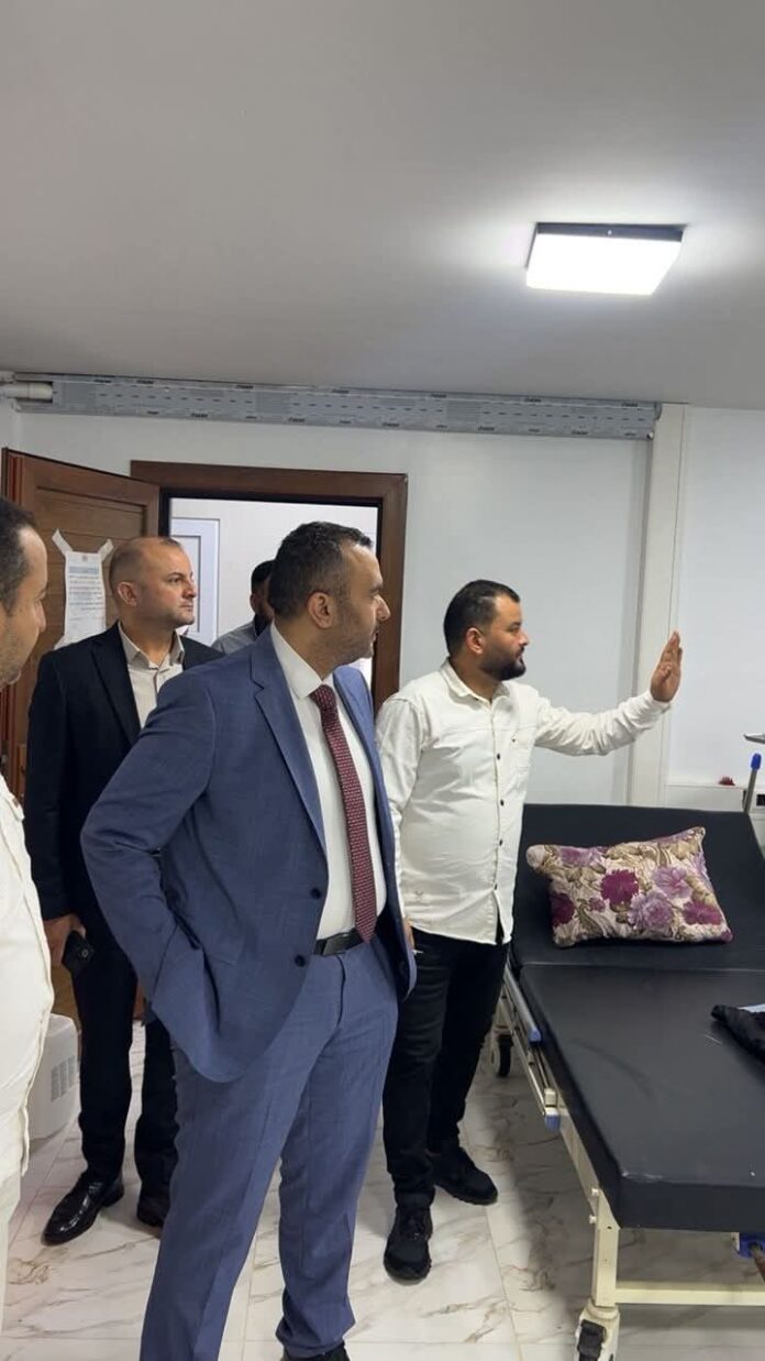 الغوج يزور مستشفى «قصر الأخيار» لمتابعة سير العمل