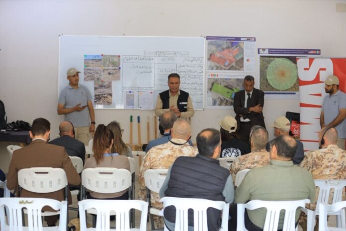 البعثة الأممية تدعم «المركز الليبي للأعمال المتعلقة بالألغام» في جهود التطهير