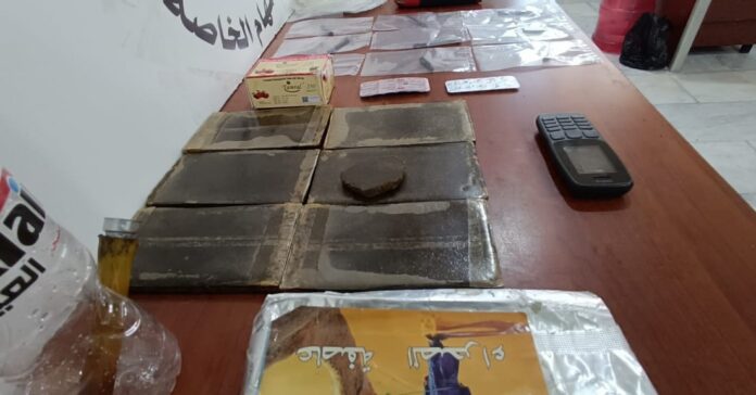 جهاز مكافحة المخدرات يُحبط عملية لترويج المخدرات ويضبط كميات كبيرة من الحشيش