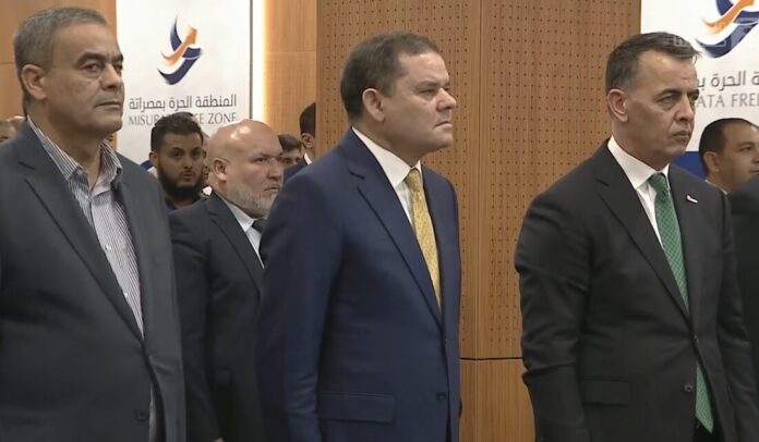 الدبيبة يفتتح عدداً من المشاريع في مصراتة