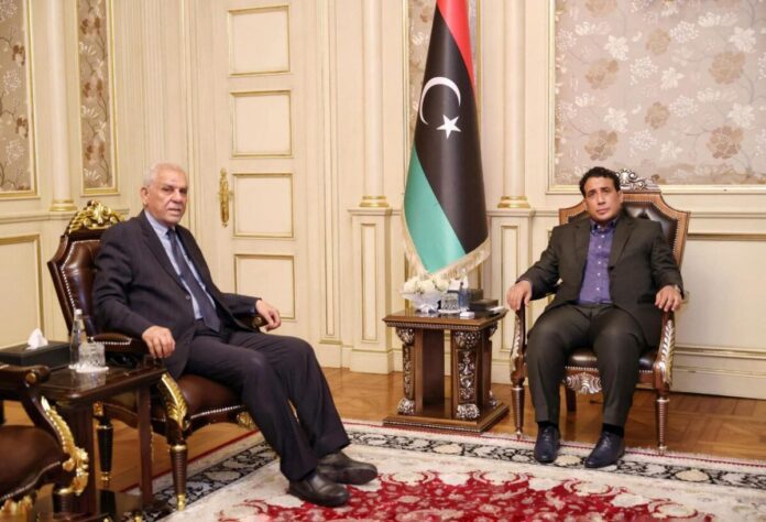 «المنفي» يبحث مع مجلس الدولة دعم العملية السياسية