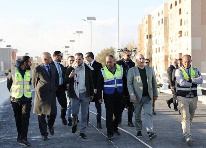 الدبيبة يتابع سير العمل في «مشروع حيوي» بالعاصمة طرابلس