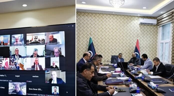 اجتماع ليبي تركي لمتابعة ملفات التعاون ودعم المشروعات