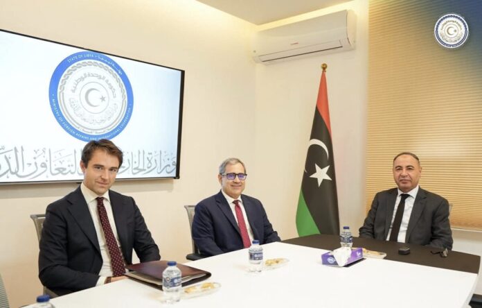 الباعور يبحث مع القائم بالأعمال الأمريكي تعزيز التعاون الثنائي